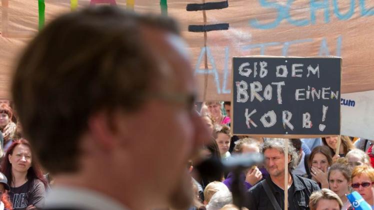 MV-Bildungsminister Mathias Brodkorb, fast permanent in der Kritik stehend, darf weiter im Amt bleiben. 