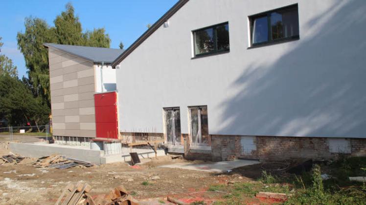 Der neue Anbau des Theaters Wismar 