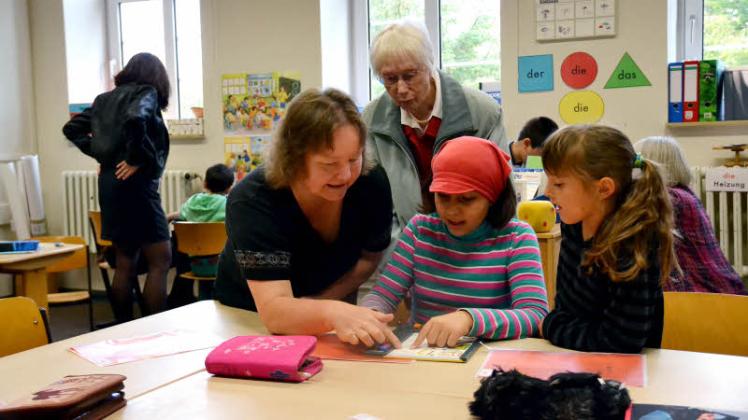 Im DaZ-Zentrum der Bugenhagenschule lernen Grundschüler mit Migrationshintergrund Deutsch als Zweitsprache. 