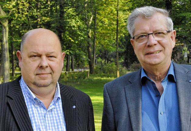 Verteidigen die Verbandsarbeit: Dehoga-Kreisvorsitzender Hans-Jürgen Kiefer (r.) und Henry Tygör, Leiter der Geschäftsstelle Nord.
