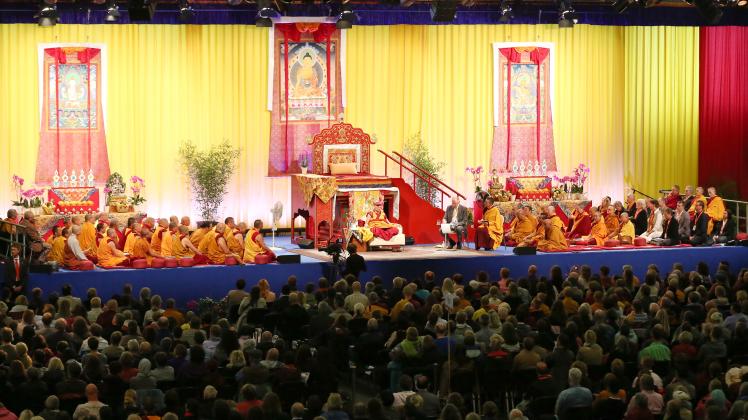 Für seine Hamburg-Besuche in den Jahren 2017-2019 wird sich der Dalai Lama eine andere Bühne suchen müssen.