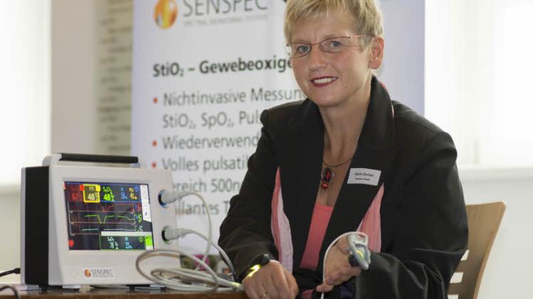 Erhielt den diesjährigen Technologiepreis: Karin Zechel von der Senspec GmbH Rostock
