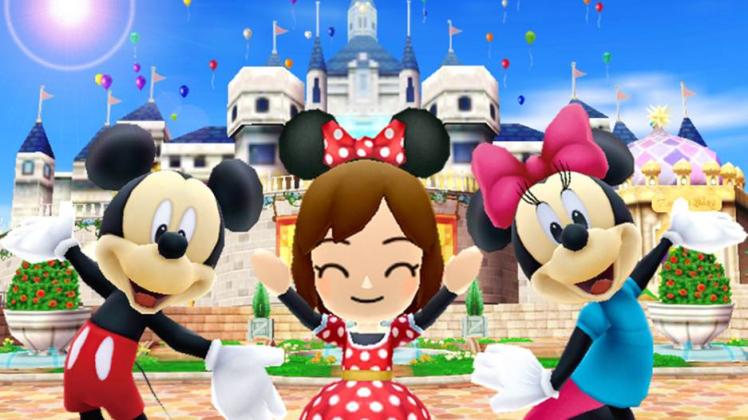 Disneyworld wird zum Privatspielplatz: Mickey und Minnie warten schon in „Disney Magical World“, um dem Spieler Aufgaben zu geben.  