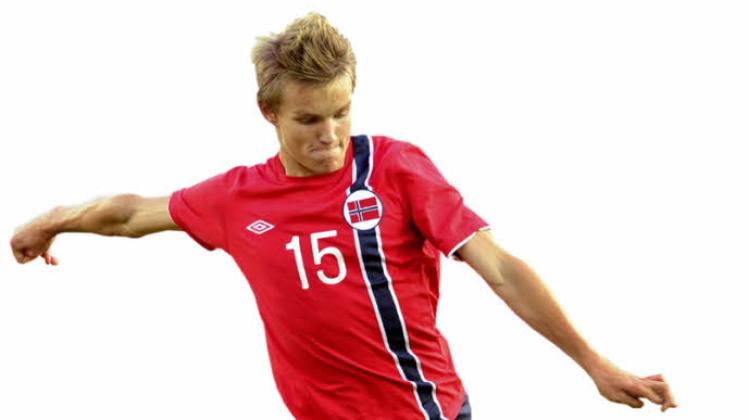 Martin Ödegaard spielt im norwegischen Nationalteam.  