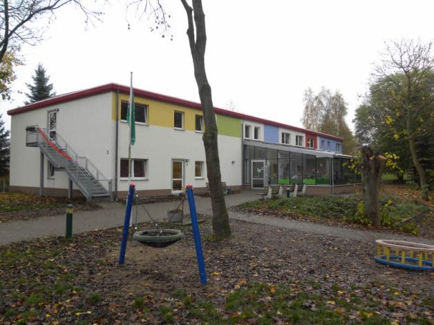 In dem zur Kita umgebauten Haus Am Mühlenberg sind im vergangenen Herbst alle Kinder in Trägerschaft der Volkssolidarität eingezogen. 