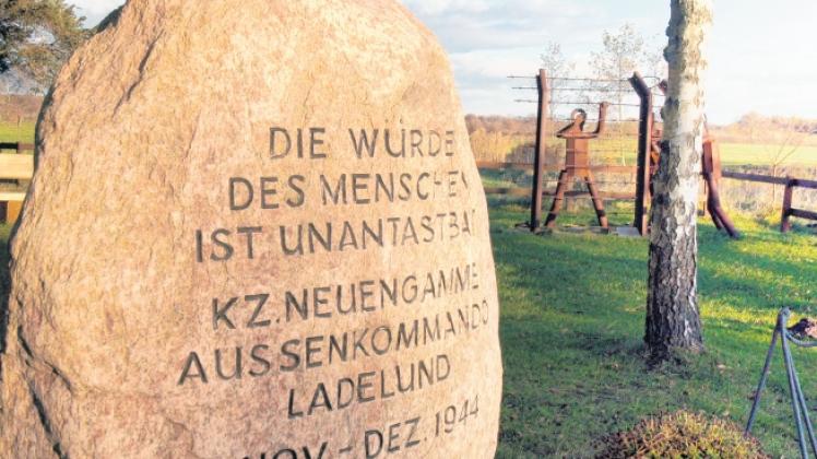 In der Gedenkstätte in Ladelund wird an die Opfer des Nationalsozialismus erinnert. 