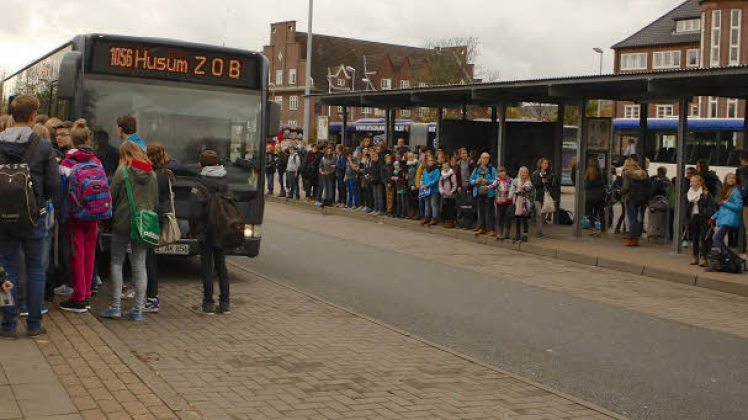 Die Schülerbeförderung ist der wichtigste Baustein des Öffentlichen Personennahverkehrs in Nordfriesland. 