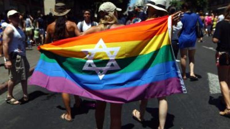  2012 bekannten zahlreiche Lesben und Schwule bei der «Gay Pride» in Tel Aviv Farbe. Dieses Jahr wird die Parade mit einem besonderen Video beworben. Foto Abir Sultan Foto: Abir Sultan 
