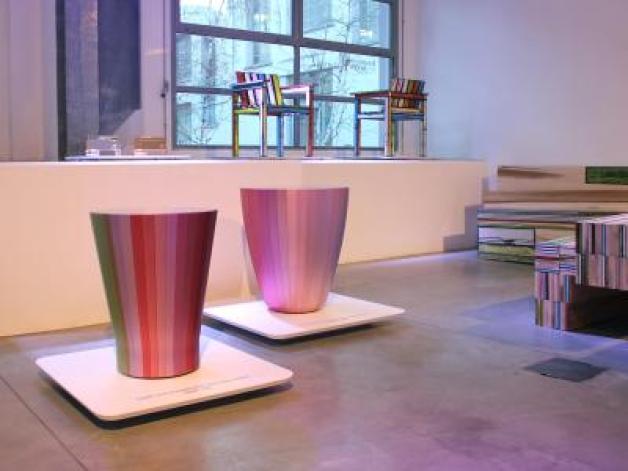 Das Designlabel Established & Sons zeigte in Mailand in diesem Jahr ausschließlich Einzelstücke, darunter Arbeiten von Barber Osgerby. Das Designlabel Established & Sons zeigte in Mailand in diesem Jahr ausschließlich Einzelstücke, darunter Arbeiten von Barber Osgerby.