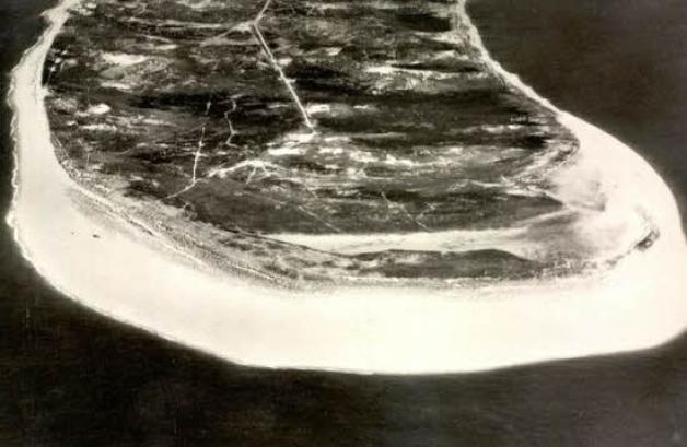 Die Hörnum-Odde in den 1960-er Jahren: Seitdem ist ihre Substanz um etwa zwei Drittel geschmolzen