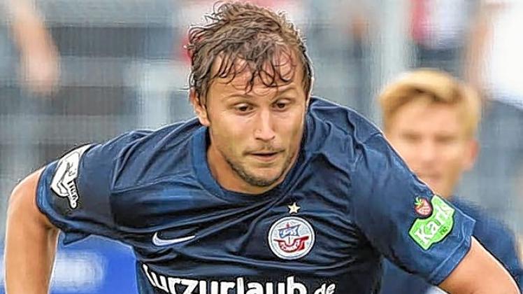 Marcel Ziemer erzielte das Tor für Hansa Rostock