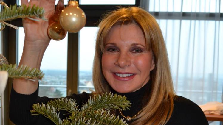 Weihnachten in Deutschland findet Deborah Sasson besonders reizvoll. Hier wird der Star auch Sylvester verbringen. 