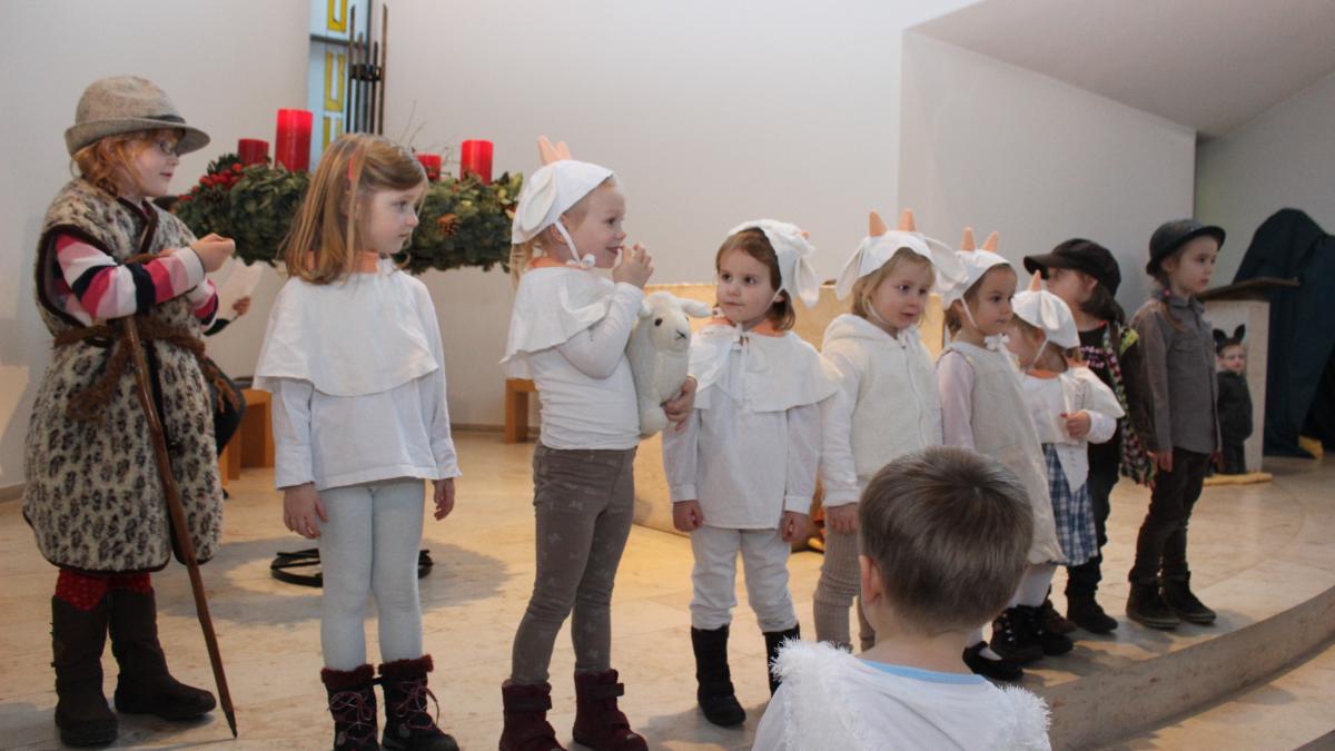 Krippenspiel im St-Marien-Kindergarten | SHZ