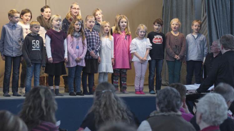 Finanzielle Unterstützung: Auch der neu gegründete Kinderchor der Gemeinde profitiert von der ehrenamtlichen Arbeit des „Vereins zur Förderung der Jugendarbeit“ in Beringstedt.  