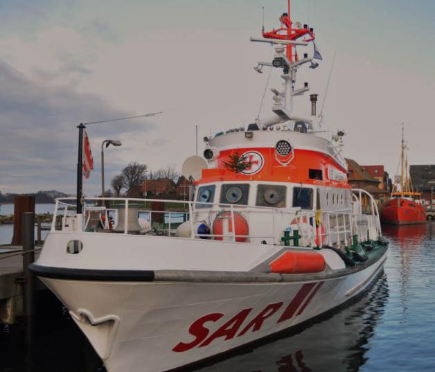 Der Rettungskreuzer „Nis Randers“ steht im 25. Jahr in Diensten der DGzRS-Station Maasholm. 
