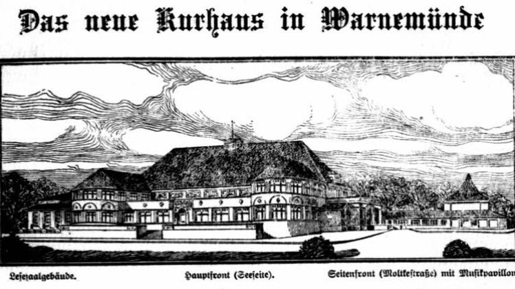 Den Entwurf für das Kurhaus legte Stadtbaudirektor Berringer vor. Den Entwurf für das Kurhaus legte Stadtbaudirektor Berringer vor.
