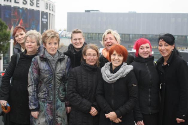 Das Team: Agnieszka Boguszewicz, Rita Fettkenheuer, Karin Schacht, Katharina Werner, Dorota Mencel, Ditlind Höniger, Theresa Berendt, Kristin Mosau und Ildiko Aszalo (v. l.) 