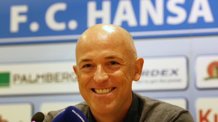 Hansa-Trainer Karsten Baumann