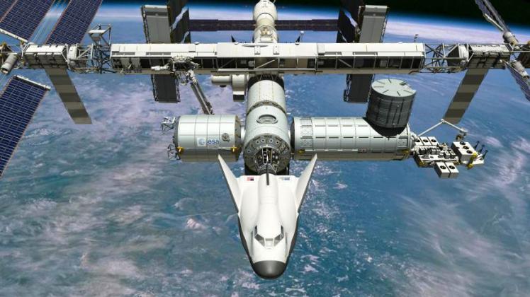 Der „Dream Chaser“ soll Astronauten zur ISS bringen. Der „Dream Chaser“ soll Astronauten zur ISS bringen.