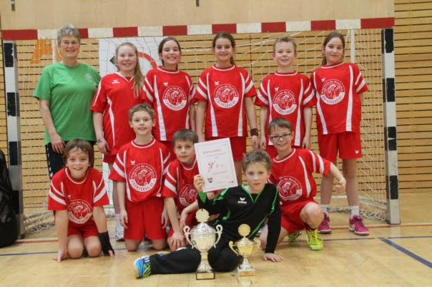 Das Siegerteam der Grundschule Kremperheide.  Fotos: rst 