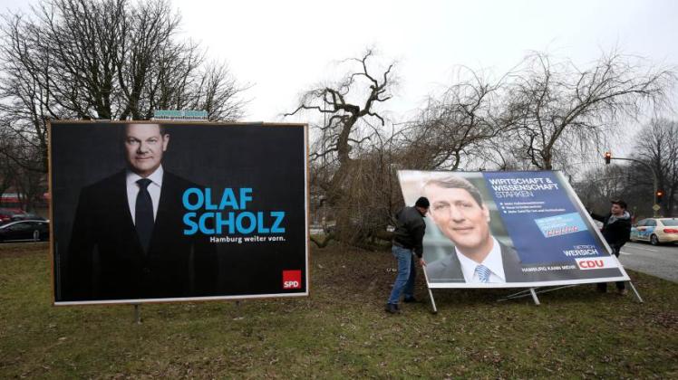 Tragbar und austauschbar: Politiker auf Plakten haben viele Vorteile, spotteten die Narren. Für die CDU war bereits am Wahlsonntag Aschermittwoch. 