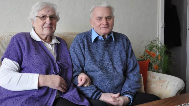 Ruth und Erich Krönes leben seit dem 1. Dezember 1964 in ein- und derselben Wohnung. 