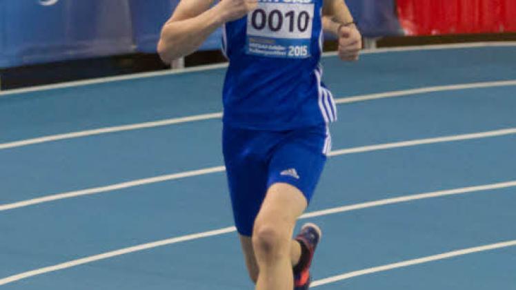 Timo Liedemit (14) gewann die 800 m und wurde über 60 m Hürden Zweiter.