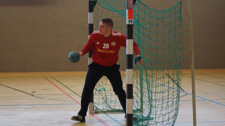 35-Mal mussten die Bützower Torhüter um Friedrich Holm den Ball dem Netz holen.  