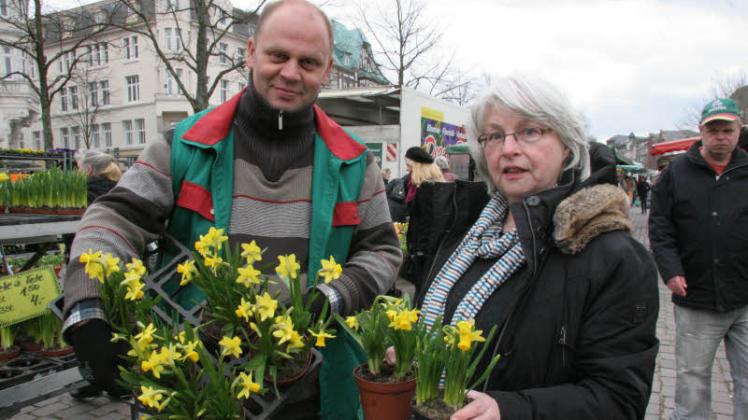 Viele holen sich den Frühling ins Haus SHZ