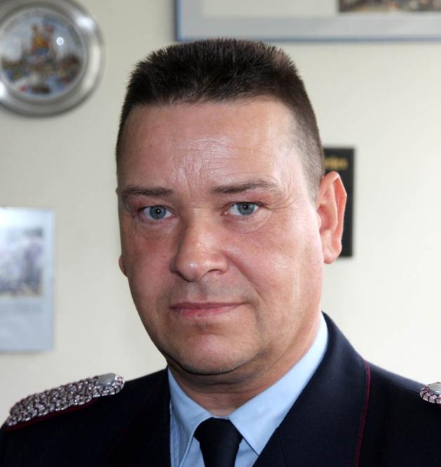 Uwe Eberhardt (50) ist neuer Stadtwehrführer in Rostock. Uwe Eberhardt (50) ist neuer Stadtwehrführer in Rostock.