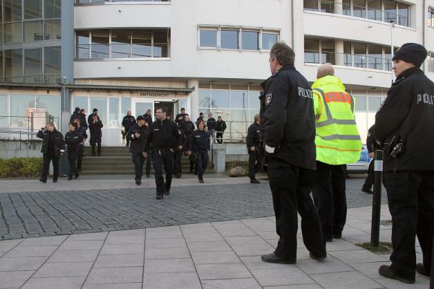 Bombendrohung gegen Rostocker Amtsgericht Bombendrohung gegen Rostocker Amtsgericht