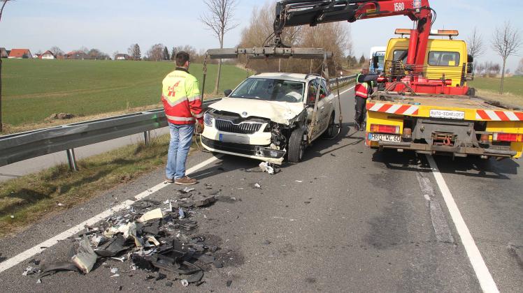 Drei Verletzte bei Unfall bei Rostock