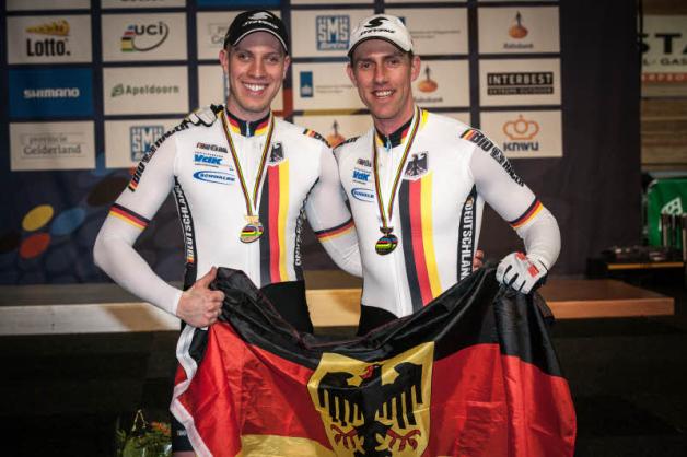 Glückliche Bronzemedaillen-Gewinner: Kai (l.) und Stefan