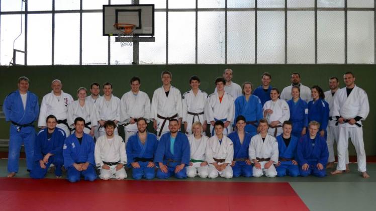 Die Judoka der Kampfgemeinschaft Mecklenburg-Vorpommerns machten sich am Wochenende fit für die anstehende Regionalliga-Saison 2015.  Fotos: KGJMV/Bischoff 