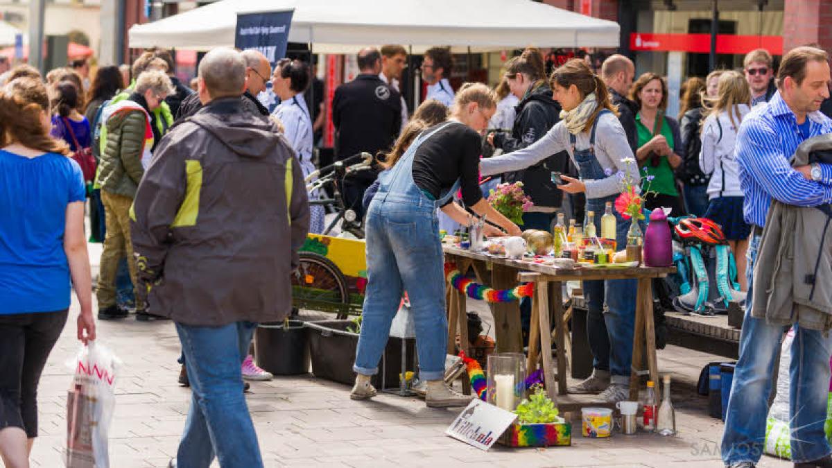 Flensburger Innenstadt wird im Juni bunt SHZ