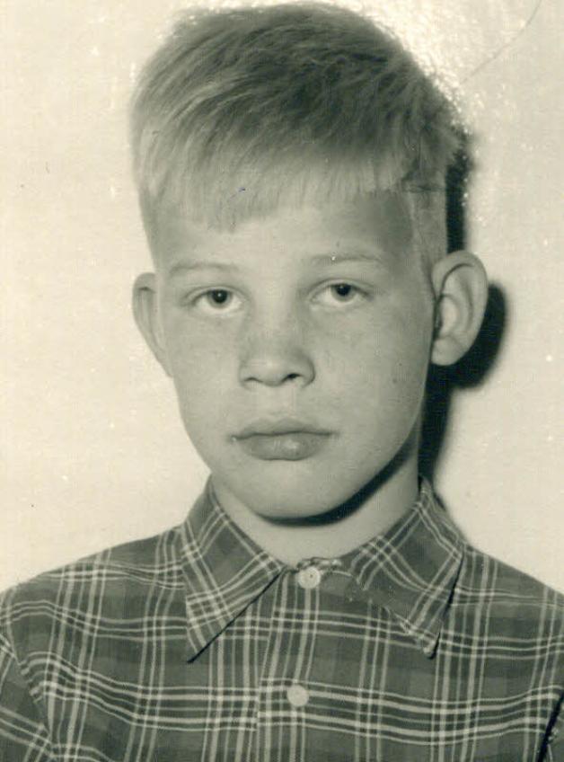 Ein Bild von 1962: Alfred Koltermann als Psychiatrie-Patient im Alter von zehn Jahren.