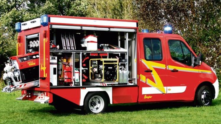 Klein - aber alles drin: Das Feuerwehrauto für den schnellen