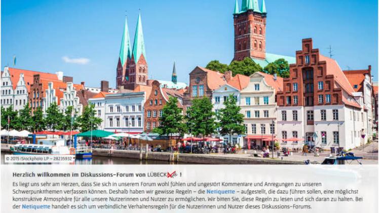 So soll das neue Internetportal Lübeck4Me aussehen, wenn es im Herbst an den Start geht. 