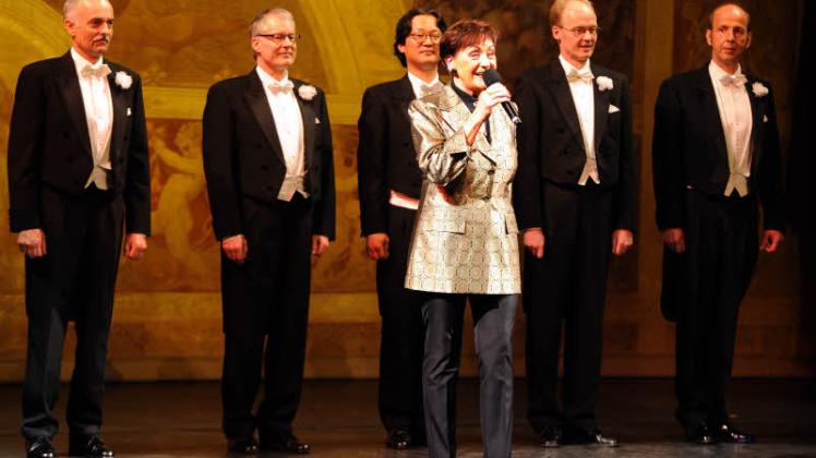 Starker Auftritt: Die Bornhöved Singers eröffneten den 4. Sondersalon „Zu Gast bei Bruni Garske“ vor 450 Gästen. 