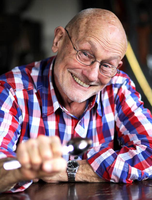 Abenteurer Rüdiger Nehberg: „Den Löffel – den gebe ich noch lange nicht ab.“ Abenteurer Rüdiger Nehberg: „Den Löffel – den gebe ich noch lange nicht ab.“