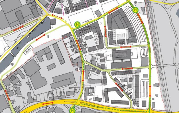 Auch die zukünftige Verkehrsführung im Sanierungsbereich Krückau/Vormstegen wird thematisiert. Auch die zukünftige Verkehrsführung im Sanierungsbereich Krückau/Vormstegen wird thematisiert.