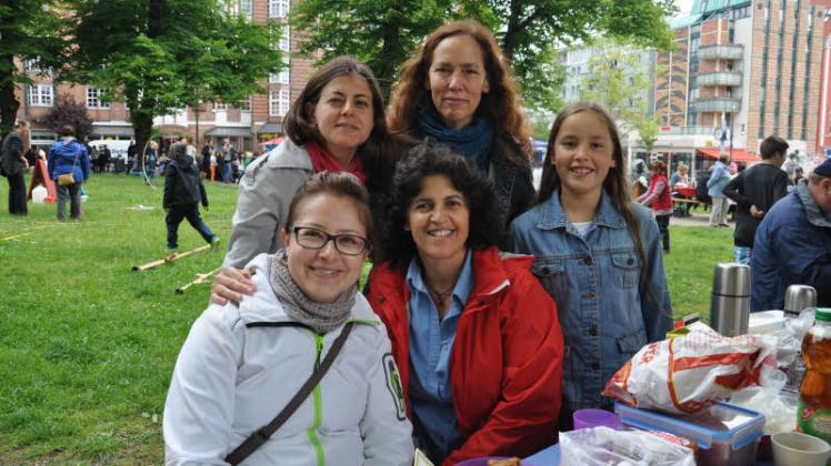 Schon zum dritten Mal dabei waren Carolina Pöppelreiter, Ana Badani, Dolores Corchado und Emilia (v. l.). Schon zum dritten Mal dabei waren Carolina Pöppelreiter, Ana Badani, Dolores Corchado und Emilia (v. l.).