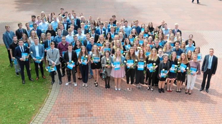 110 Schüler haben am Windthorst-Gymnasium Meppen ihr Abitur abgelegt. 