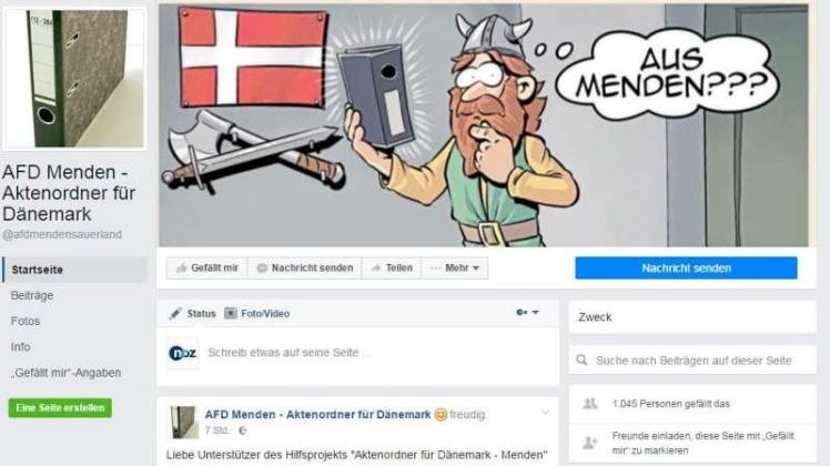 Die Facebook-Seiten bestehen weiter, der SPD-Politiker musste aber andere Domains löschen. Screenshot: noz.de/Facebook