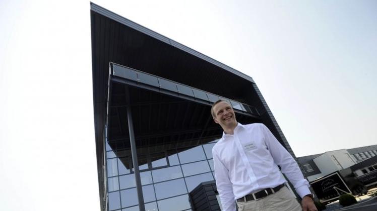Stolz auf den neuen Firmensitz ist Geschäftsführer Björn Schütte. 