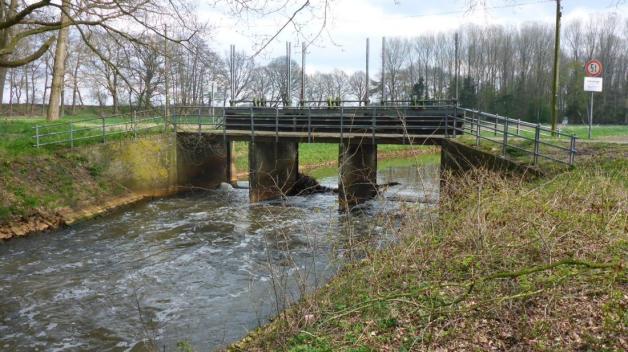 Die Brücke bei Otting über die Speller Aa in Lünne muss mittelfristig ersetzt werden. Foto: eberhardt-die ingenieure gbr
