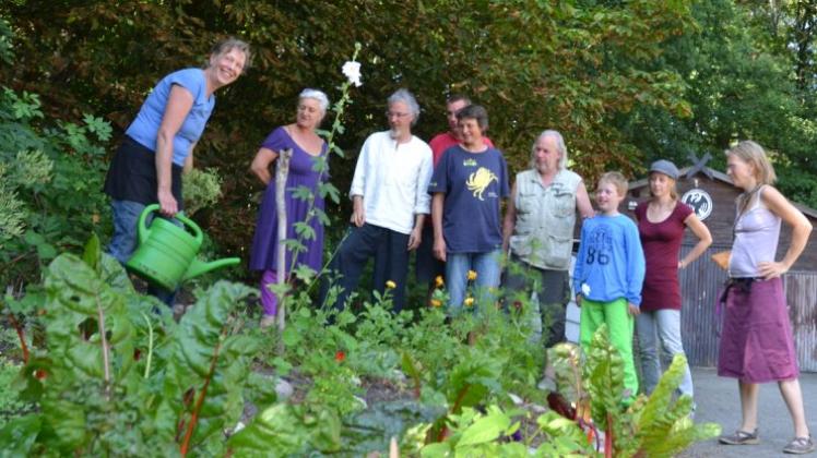 In der Gemeinschaft leben und arbeiten: Die Genossenschaft Clan B hat auf dem Jugendhof-Gelände einen Permakultur-Garten angelegt. In der Gemeinschaft leben und arbeiten: Die Genossenschaft Clan B hat auf dem Jugendhof-Gelände einen Permakultur-Garten angelegt.