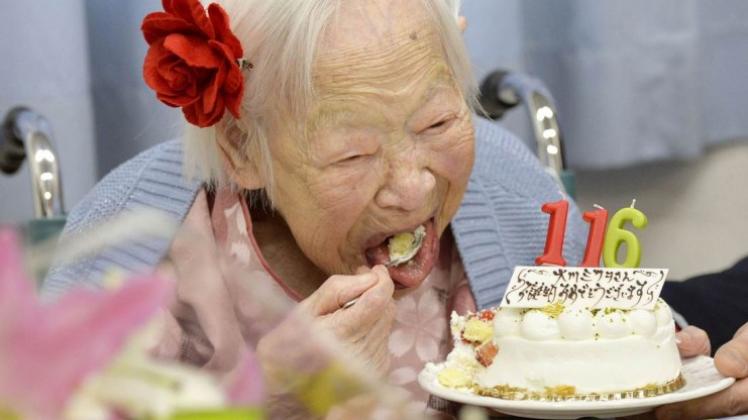 Die Japanerin Misao Okawa ist die älteste Frau der Welt. Was ist ihr Geheimnis? 
