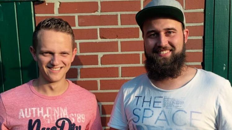 Matthias Philipp und Steffen Thiemeyer haben ein Start-Up-Unternehmen gegründet. 