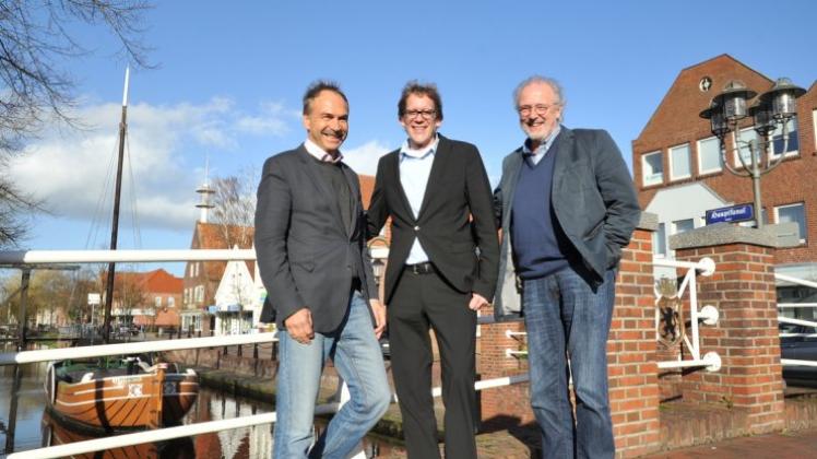 Als künftigen Geschäftsführer der Papenburg Marketing GmbH stellten Jan Westphal (links) und Hermann Nehe (rechts) Kai Nehe vor. 